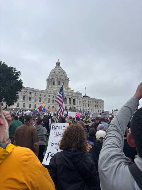 I attended my first protest ever